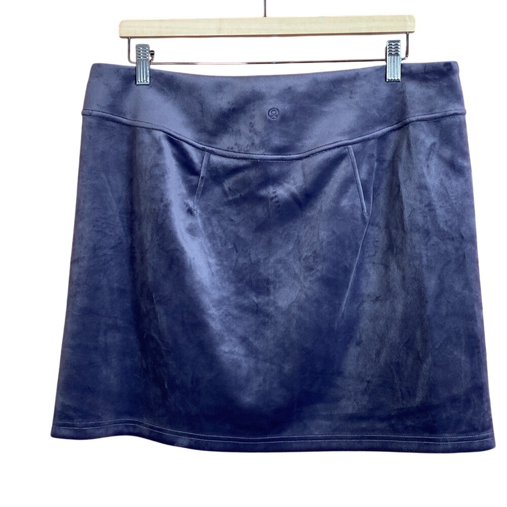 Lululemon Scuba HR Mini Skirt Velvet in Nightfall Color NWT Size XL - Picture 2 of 8
